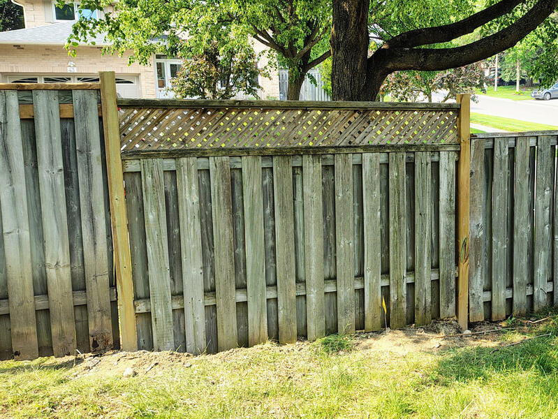 Fence Repair in Aurora